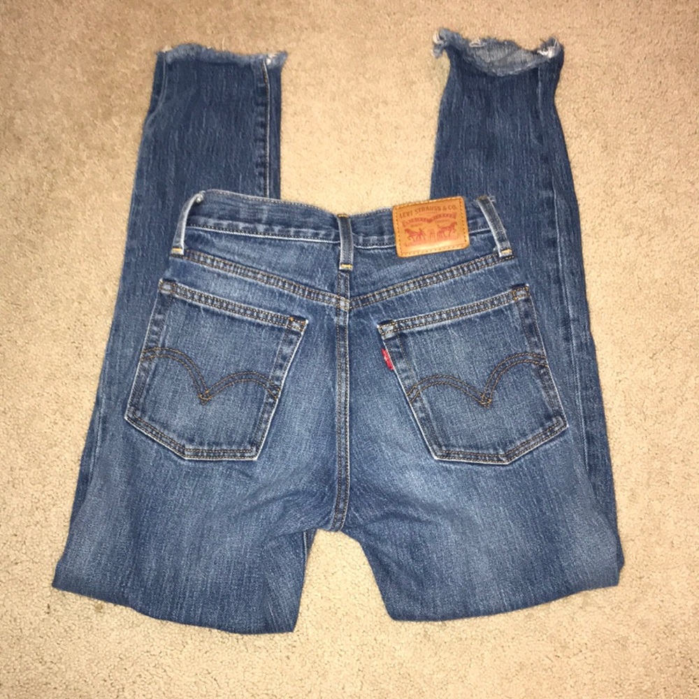High waisted Levi’s
